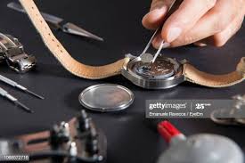 Wrist Watch mechanic Paritosh Saha in Purba Putiary